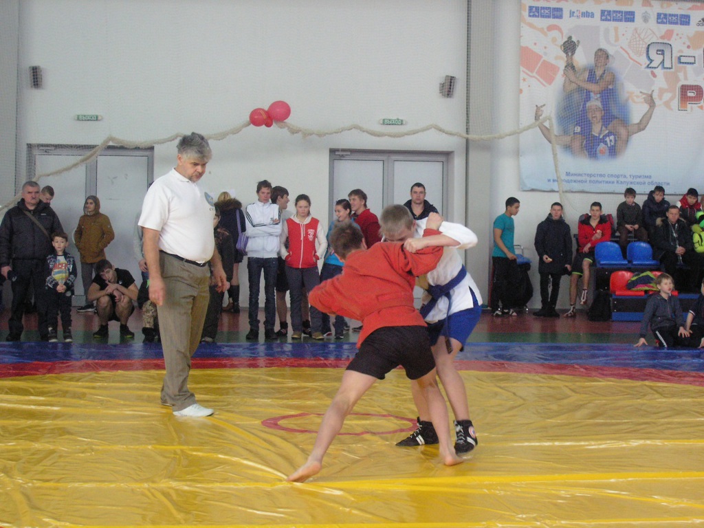 Молодые казаки приняли участие в Рождественском турнире по боевому самбо