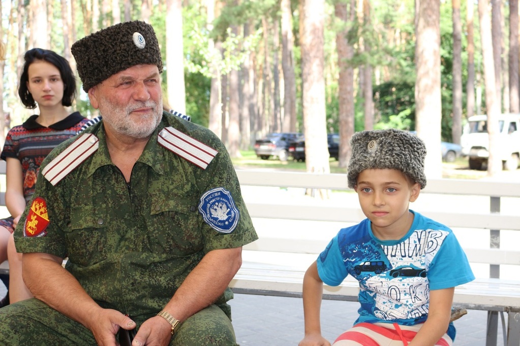Тамбовские казаки познакомили детей с традициями и культурой казачества