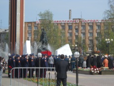 "Военный парад в Калуге с участием казаков ВКО ЦКВ, 09.05.15