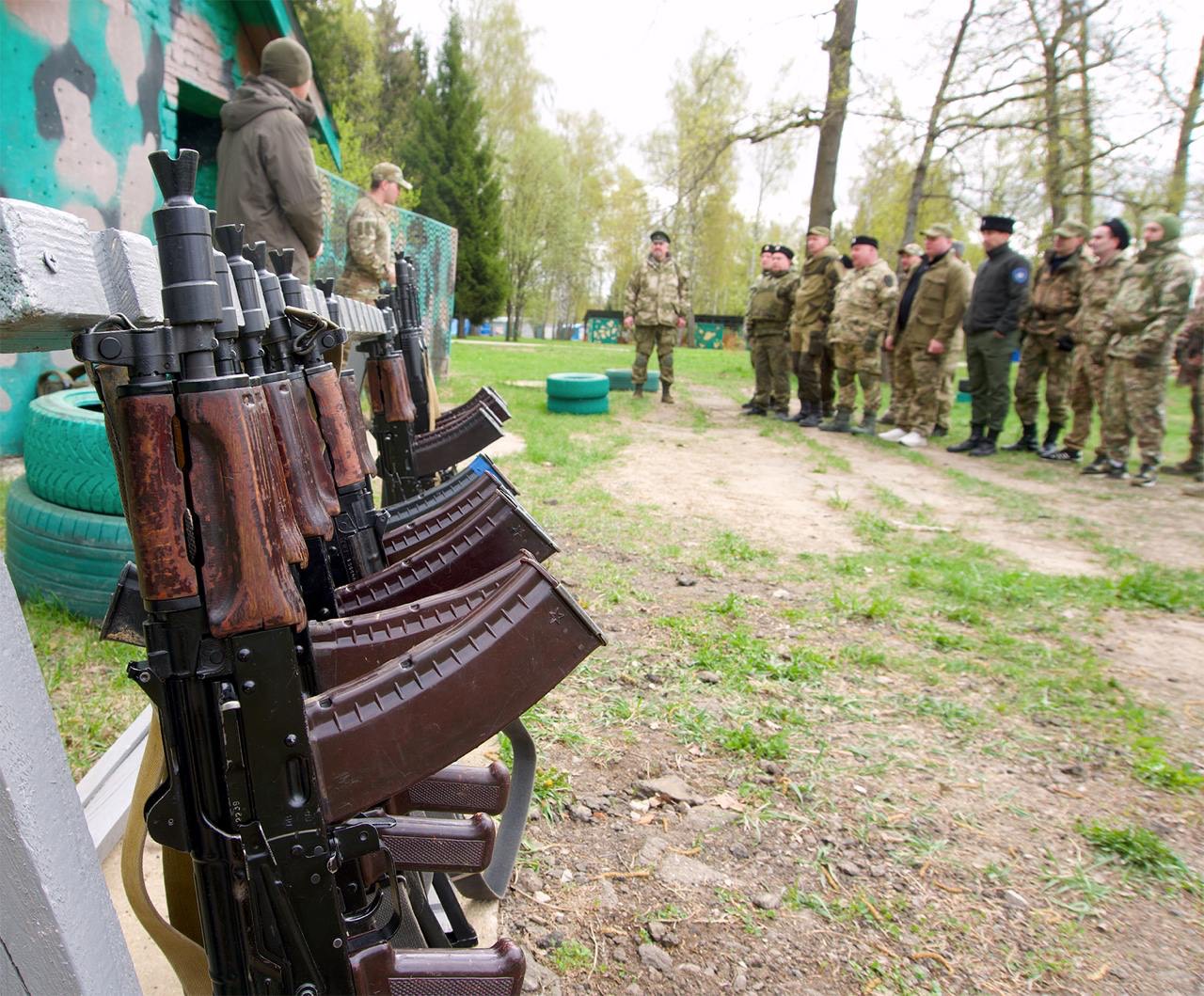 Военно-полевые сборы казаков прошли в Москве и Московской области.