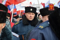 Около трех тысяч казаков со всей России собрались на митинг Антимайдан в Москве 