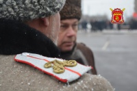 Казаки вышли на митинг в Парке Победы