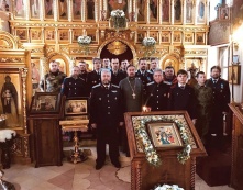 Казаки Отдельского казачьего общества Московской области ВКО ЦКВ приняли участие в панихиде по жертвам геноцида казачества