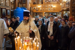 Празднование Крещения Господня в храме св. равн. кн. Владимира при МПКУ им. М.А. Шолохова