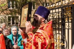 Малый престольный праздник в храме св. равноап. кн. Владимира при МсККК им.М.А. Шолохова 08.05.15