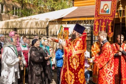 Малый престольный праздник в храме св. равноап. кн. Владимира при МсККК им.М.А. Шолохова 08.05.15