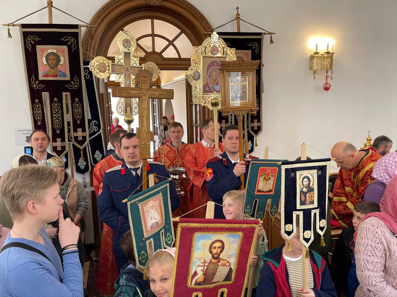 Святыня передана казакам Центрального казачьего войска