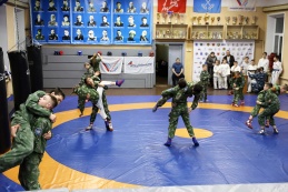 Казачата Тамбовского ОКО ВКО ЦКВ провели день в армии