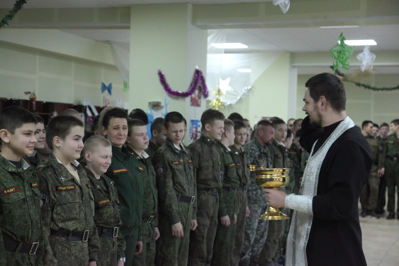 Кадеты Рузы и церковные праздники 