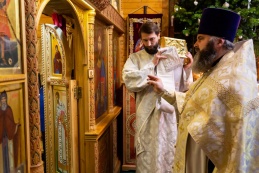 Празднование Рождества Христова в храме святого равноапостольного князя Владимира при МПКУ им. М.А. Шолохова
