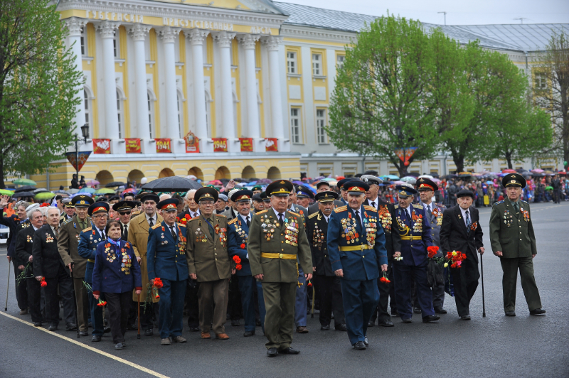 Тверские станичники встретили 70-летие Победы Тверские станичники встретили 70-летие Победы