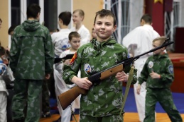 Казачата Тамбовского ОКО ВКО ЦКВ провели день в армии
