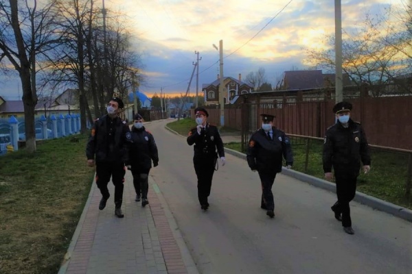 Солнечногорские казаки продолжают патрулирование своего округа