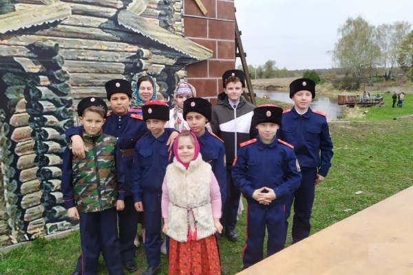 Ступинские казачата на «Дороге добра»