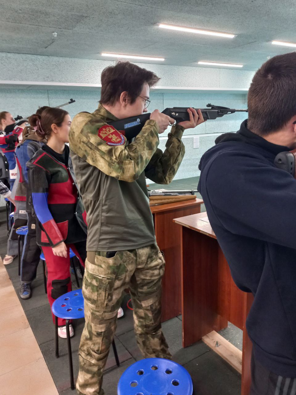 Казачья молодежь Белгородчины приняла участие в чемпионате по пулевой стрельбе 