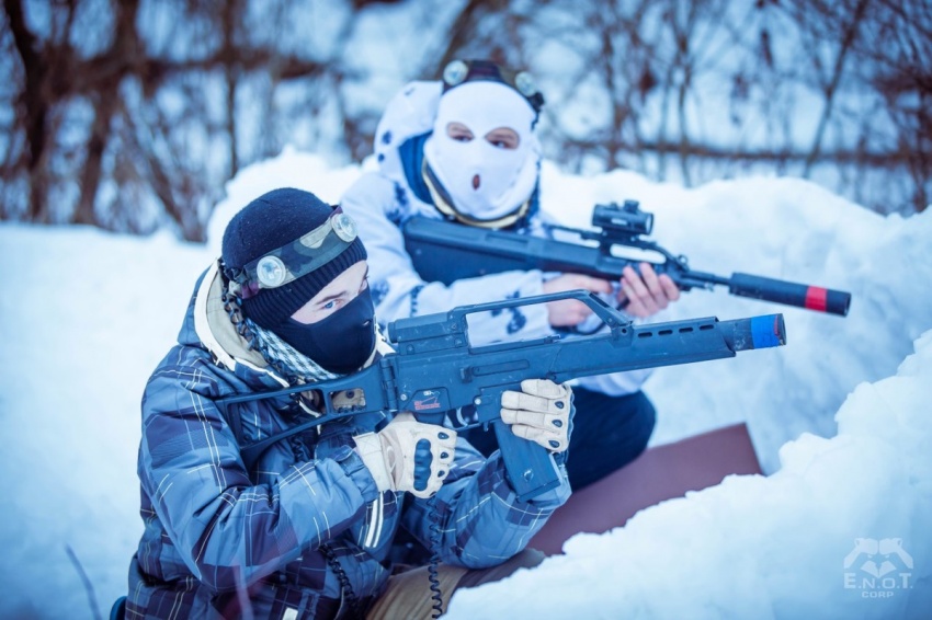 Военно-тактическая игра “Ледяной поход” Военно-тактическая игра “Ледяной поход”