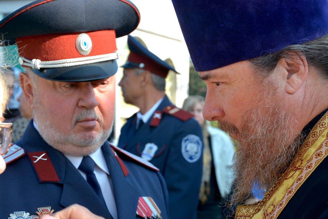 Белгородские казаки обрели своё Знамя и хоругвь