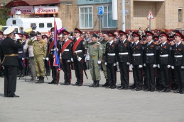 Парад Великой Победы в Рузе. 09.05.15