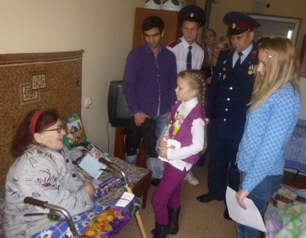  Уважение старших – одна из главных заповедей казака