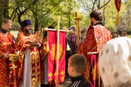 Малый престольный праздник в храме св. равноап. кн. Владимира при МсККК им.М.А. Шолохова 08.05.15