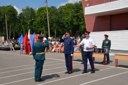 Казаки Центрального казачьего войска поздравили военнослужащих Кантемировской дивизии с 78-летием
