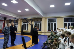 Казачата Тамбовского ОКО ВКО ЦКВ провели день в армии