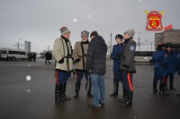 Казаки вышли на митинг в Парке Победы