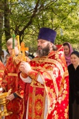 Малый престольный праздник в храме св. равноап. кн. Владимира при МсККК им.М.А. Шолохова 08.05.15