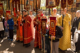 Малый престольный праздник в храме св. равноап. кн. Владимира при МсККК им.М.А. Шолохова 08.05.15