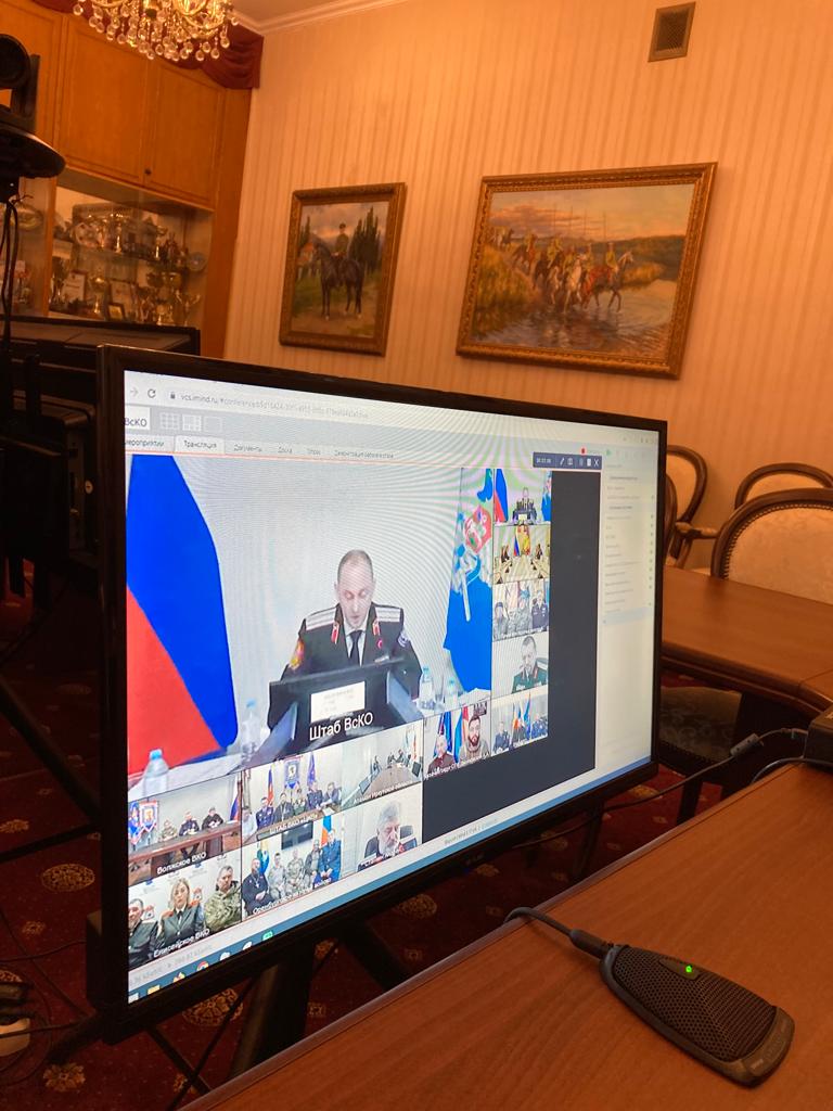 Телемост «Казаки-герои: точка опоры и мысли о Родине»