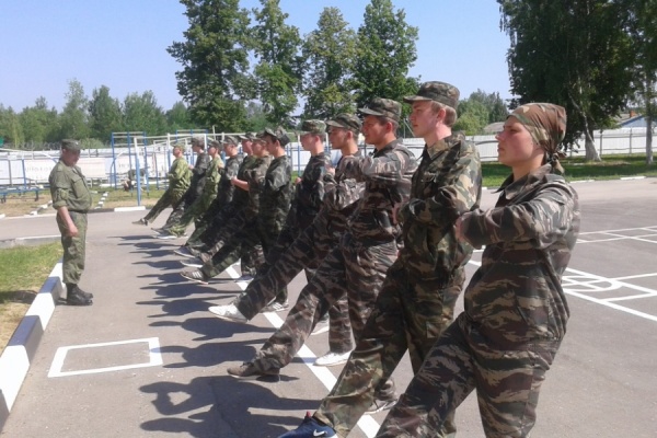 Военные сборы в Жиздре