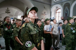 Военно-спортивные сборы с казачьей молодежью КАЗАЧЬЯ ЗАСТАВА 2019