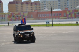 Казаки Центрального казачьего войска поздравили военнослужащих Кантемировской дивизии с 78-летием