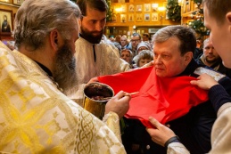 Празднование Рождества Христова в храме святого равноапостольного князя Владимира при МПКУ им. М.А. Шолохова