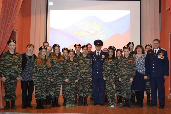 Калужские казаки рассказали подросткам об Афганской войне