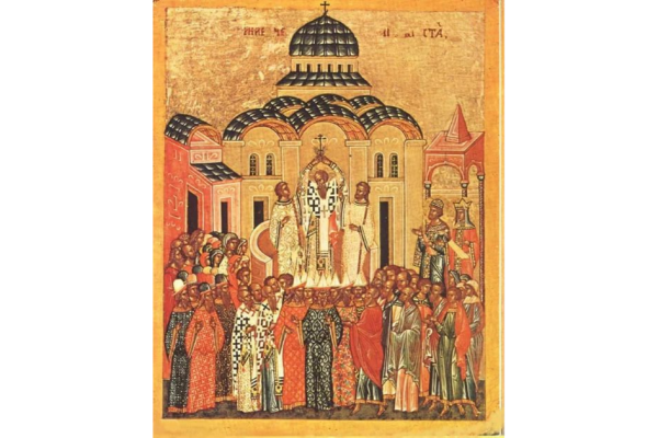Дорогие о Господе нашем Иисусе Христе,  господа атаманы, всечестные отцы,  казаки и казачки, братья и сестры!
