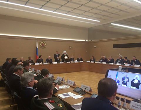 Митрополит Кирилл возглавил литургию в Донском монастыре перед началом работы заседания Совета при Президенте РФ по делам казачества Митрополит Кирилл возглавил литургию в Донском монастыре перед началом работы заседания Совета при Президенте РФ по делам казачества