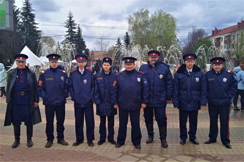 Казаки приняли участие в охране порядка Казаки приняли участие в охране порядка