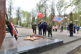 Казаки Центрального казачьего войска отдали дань памяти павшим воинам