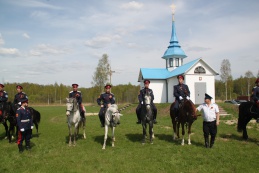 Парад Великой Победы в Рузе. 09.05.15