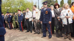 "Военный парад в Калуге с участием казаков ВКО ЦКВ, 09.05.15