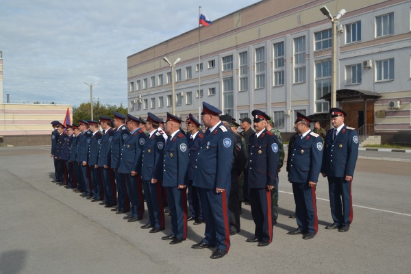 В Липецком отделе ВКО ЦКВ прошел строевой смотр
