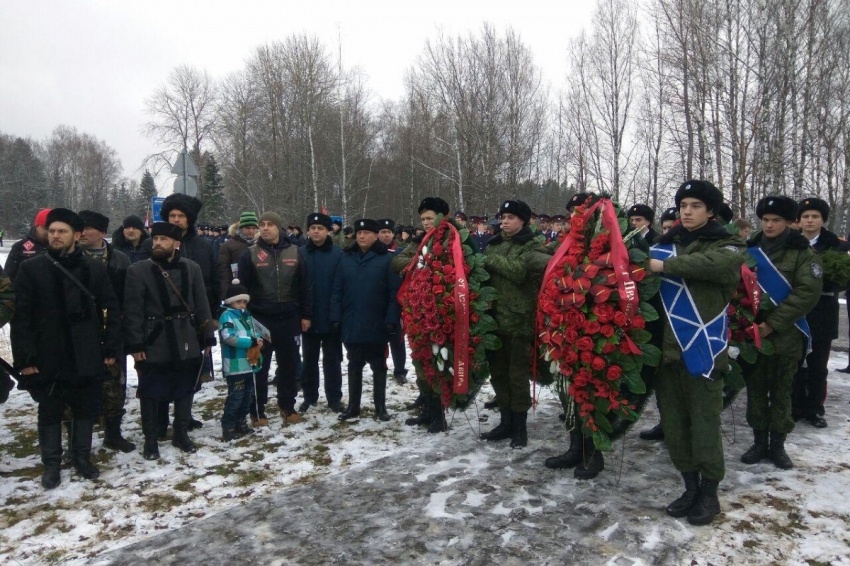 Акция "День памяти подвига казаков при обороне Москвы" проходит в Волоколамском районе Акция "День памяти подвига казаков при обороне Москвы" проходит в Волоколамском районе