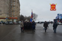 Казаки вышли на митинг в Парке Победы
