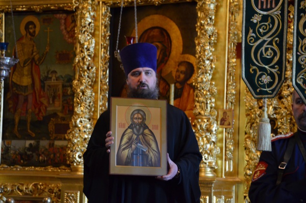 Теперь подмосковных казаков оберегает сам Сергий Радонежский