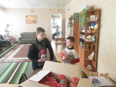 Казаки ВКО ЦКВ на Донбассе. Апрель, 2015 г.