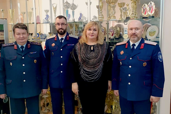 Казаки Московской области принимают участие в воспитании подрастающего поколения