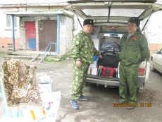 Казаки ВКО ЦКВ на Донбассе. Апрель, 2015 г.