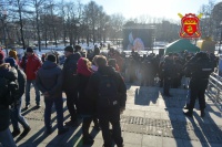 Движение "Антимайдан" провело акцию "Лицо американской демократии"