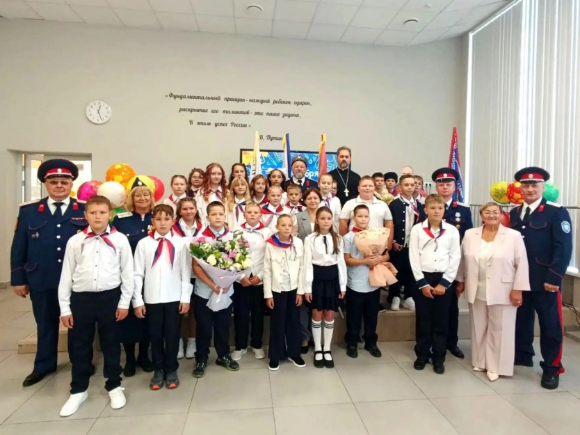 В Богородском городском округе Московской области открыли два новых казачьих класса